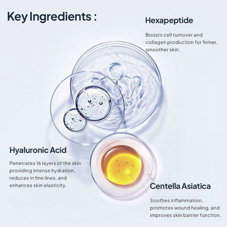 Miduty Epihydrate | Hydrating Day Cream | Hyaluronic Acid | Centella Asiatica & Peptides - 50g