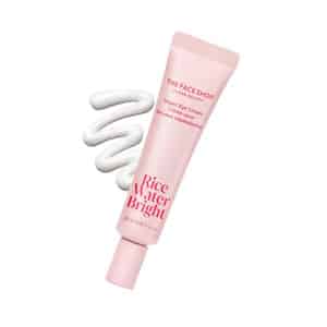 The Face Shop Rice Water Eye Cream | Niacinamide | Brightens Moisturizes Under Eye - 20ml