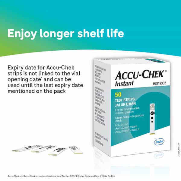Accu-Chek Instant Wireless Blood Glucose Meter And Lancing Device | Glucometer | Free 10 Test Strips