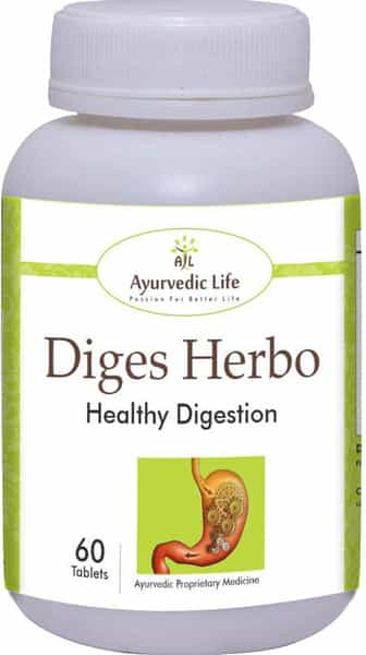 Al-Ayurvedic Life Diges Herbo - 60 Tablets Pack Of 2