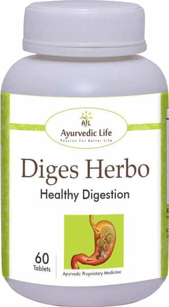 Al-Ayurvedic Life Diges Herbo - 60 Tablets Pack Of 2