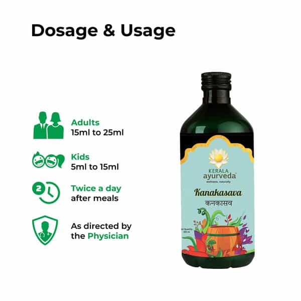 Kerala Ayurveda Kanakasavam 450 Ml