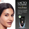 Lacto Calamine Peel Off Mask With Activated Charcoal And Vitamin E Deep Pore Cleansing 120 Gm