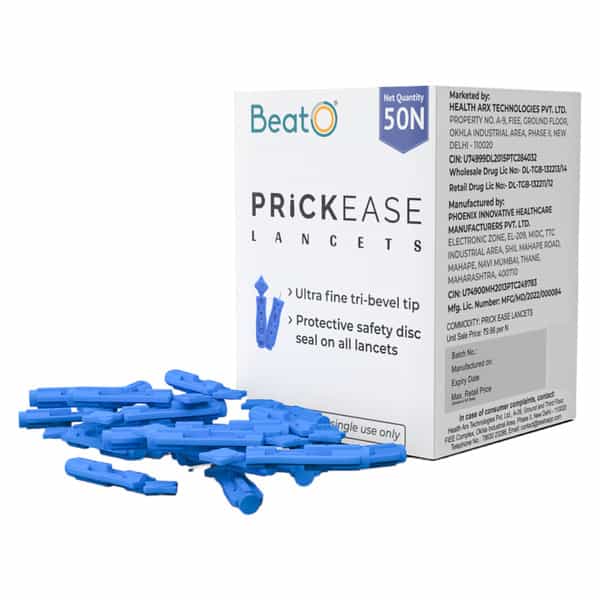 Beato Prickease Disposable Lancets Pack Of 50