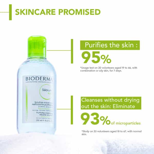 Bioderma Sebium H2o Purifying Cleansing Micellaire Solution 100Ml