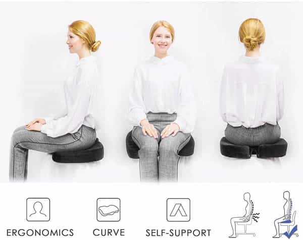 Besafe Forever Memory Foam Coccyx Seat Cushion For Tailbone | Back Support
