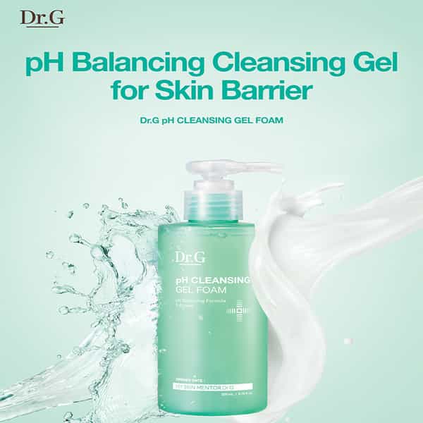 Dr.g Ph Cleansing Gel Foam - Korean Face Cleanser - Korean Skincare - 200Ml