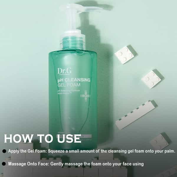 Dr.g Ph Cleansing Gel Foam - Korean Face Cleanser - Korean Skincare - 200Ml