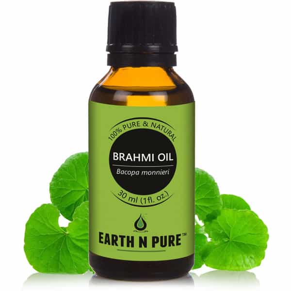 Earth N Pure Brahmi Oil 100% Natural Pure And Therapeutic Grade (30 Ml)