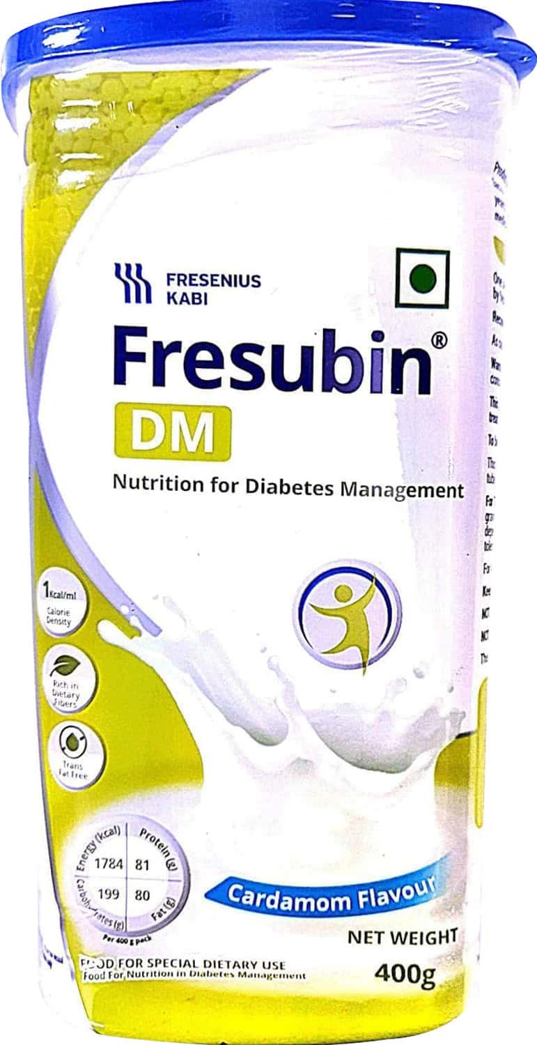 Fresubin Dm Diabetes Care Cardamom Flavoured - Jar Of 400g Powder