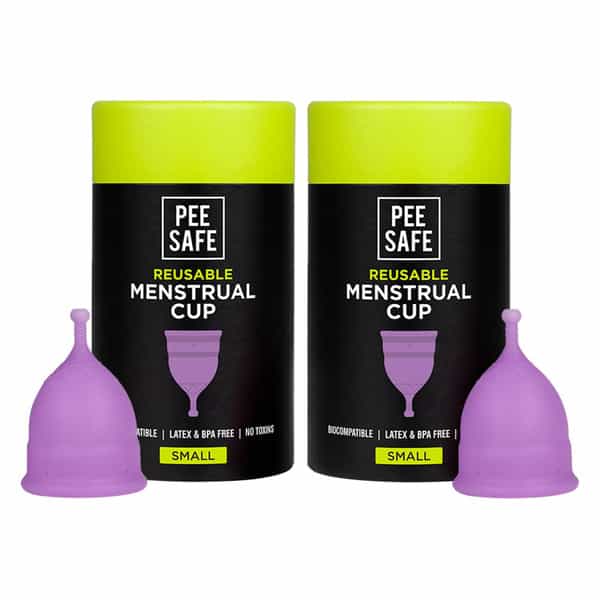 Pee Safe Xs Reusable Menstrual Cup (Pack Of 2)