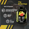 Bigflex Prime Mass Gainer (Strawberry-Banana) (3 Kg)