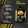 Bigflex Prime Mass Gainer (Strawberry-Banana) (3 Kg)