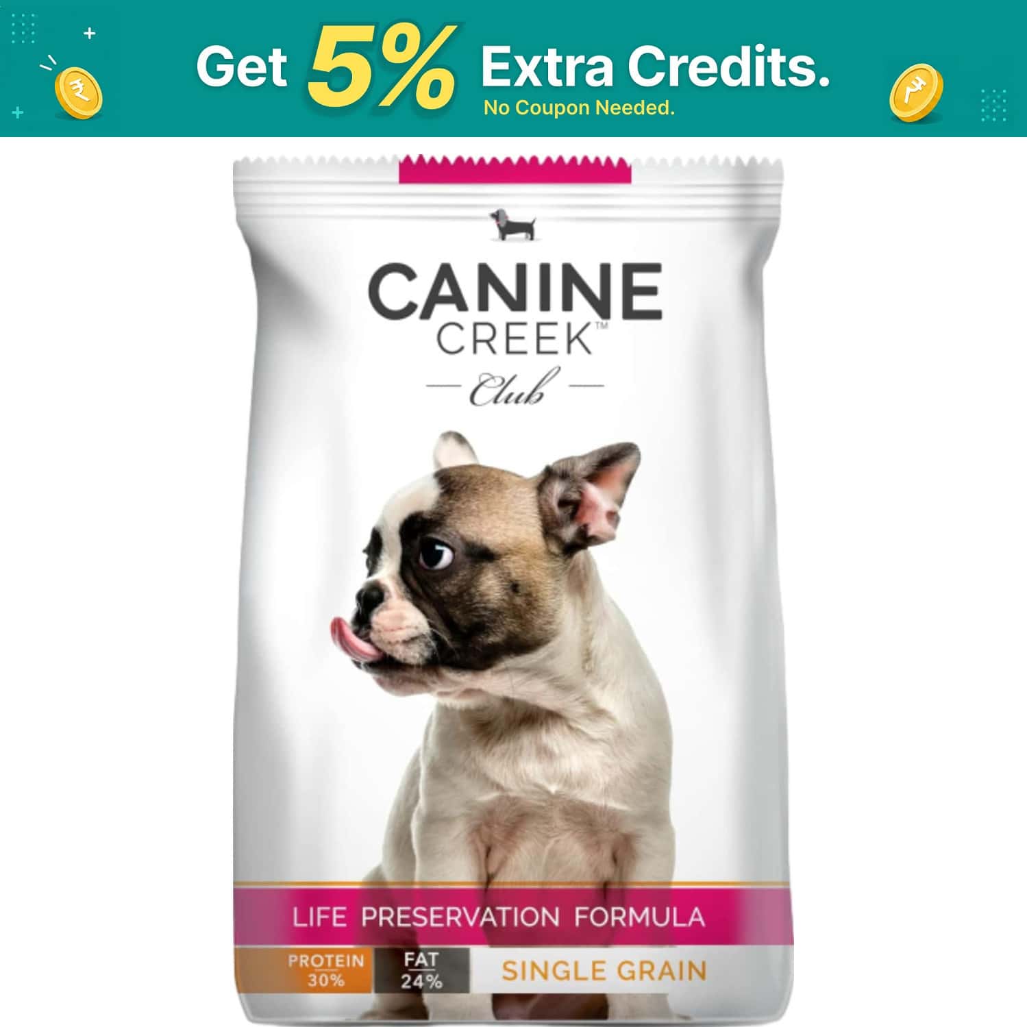 Canine Creek Club Ultra Premium Dry Dog Food For All Lifestages | 20 Kg Pack