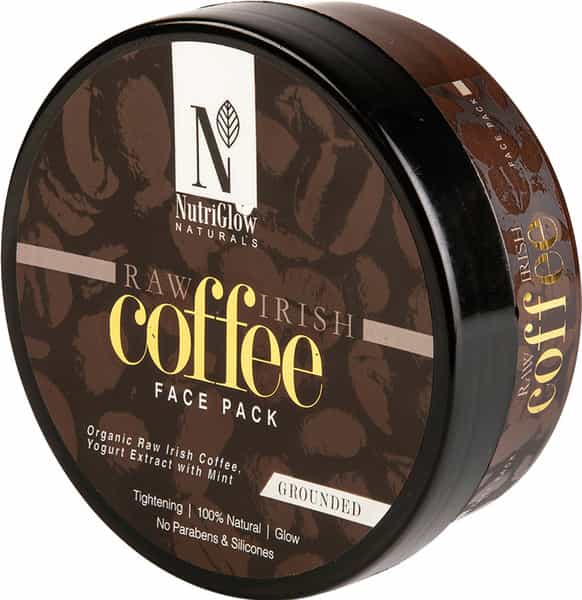 Nutriglow Natural's Raw Irish Coffee Face Pack For Deep Cleansing & Blackhead Remover(200Gm)