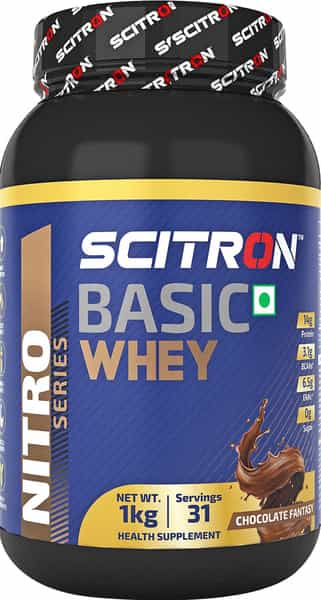 Scitron Nitro Series Basic Whey - 1Kg (Chocolate Fantasy)