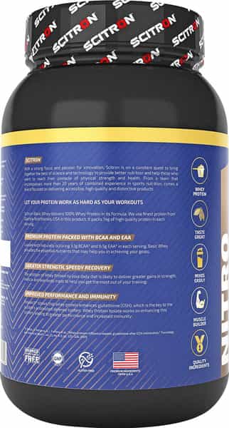Scitron Nitro Series Basic Whey - 1Kg (Chocolate Fantasy)