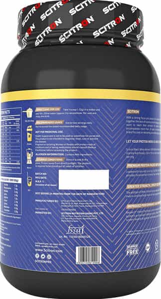 Scitron Nitro Series Basic Whey - 1Kg (Chocolate Fantasy)