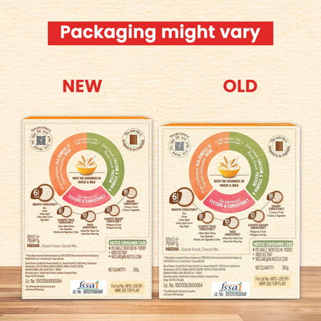 Nestle Cerelac Wheat | No Refined Sugar & No Preservatives | 6 To 24 Months | 300 Gm