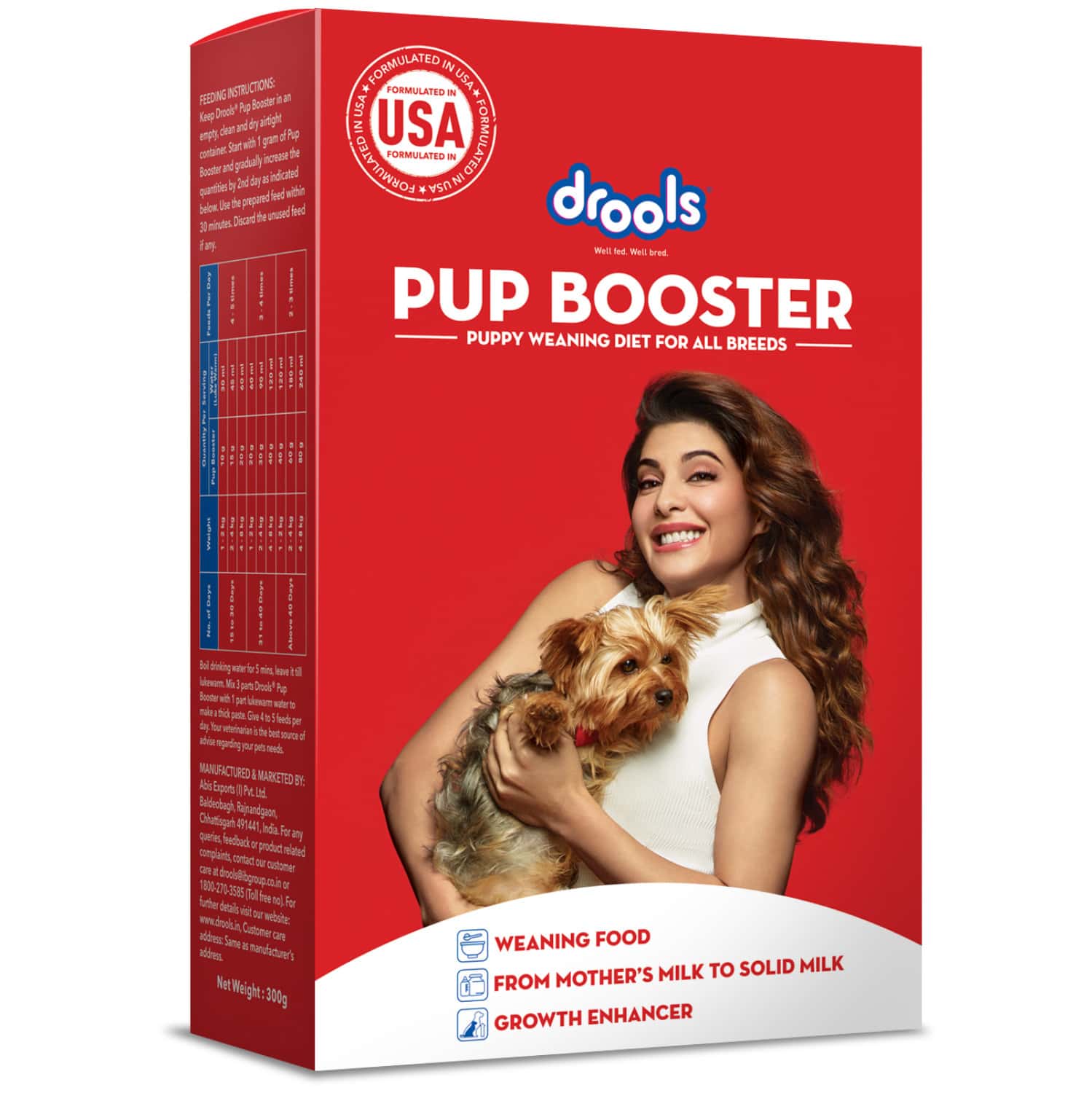 Drools Pup Booster Puppy Weaning Diet For All Breeds 300g