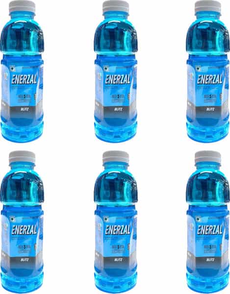 Enerzal Blitz Isotonic Hydration & Electrolyte Energy Drink Pet Bottle 500 Ml Each (Pack Of 6)