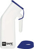 Besafe Forever Patient Urinal/Urine Pot For Adult Blue