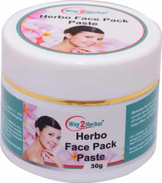Way2herbal Herbo Face Pack Paste 50G Pack Of 2