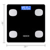Venus (India) Electronic Digital Personal Bathroom Weight Machine | Upto 180Kg | Eps-6399-New-Black