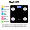 Venus (India) Electronic Digital Personal Bathroom Weight Machine | Upto 180Kg | Eps-6399-New-Black
