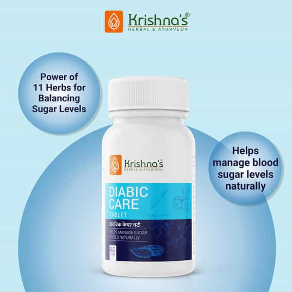Krishna's Diabic Care Vati 80 Tab