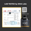 Nutrabay Gold 100% Whey Protein Isolate Rich Chocolate Creme - 2Kg