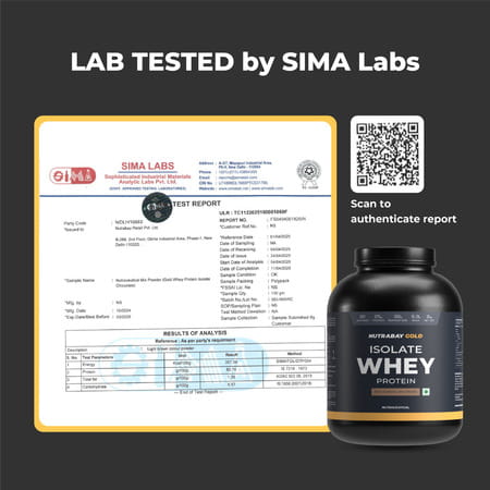 Nutrabay Gold 100% Whey Protein Isolate Rich Chocolate Creme - 2kg
