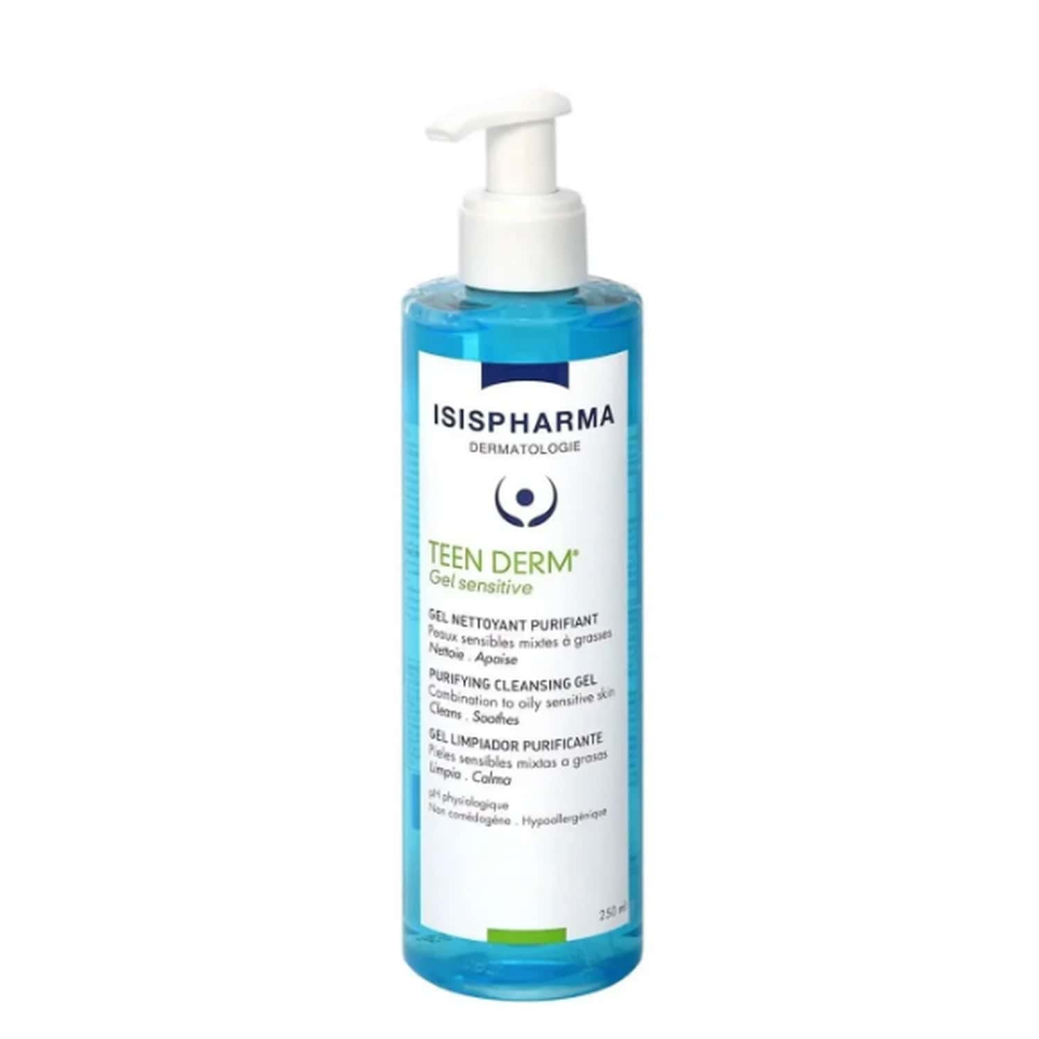 Isispharma Teen Derm Gel Sensitive - 250ml