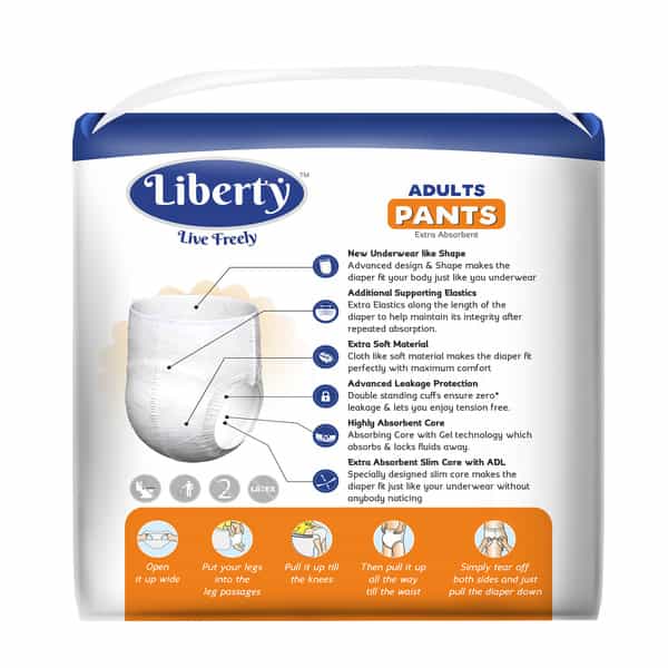 Liberty Premium Adult Pants - Large - 10 Units