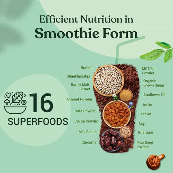 Kapiva 16-In-1 Smoothie Mix 400G | Superfoods Proteins Ayurvedic Herbs For Wellness