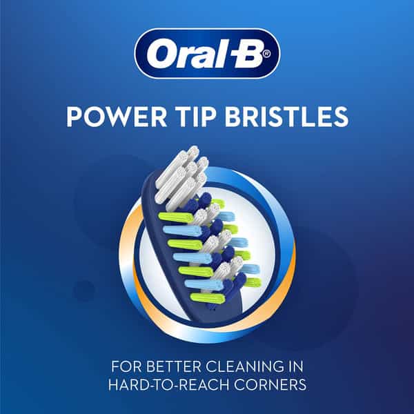 Oral-B Criss Cross - Family Pack Of 4 Toothbrushes Soft | For Adults | Manual | Multicolor