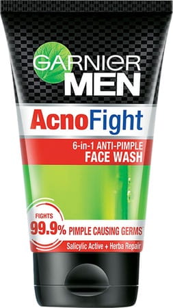 Garnier Men Acno Fight Anti-pimple Face Wash Tube Of 100 G