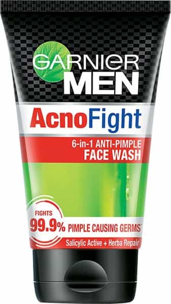 Garnier Men Acno Fight Anti-Pimple Face Wash Tube Of 100 G