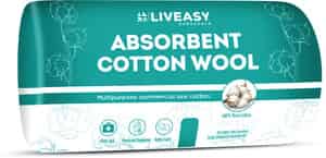 Liveasy Surgical Absorbent Cotton Roll 200gm Net