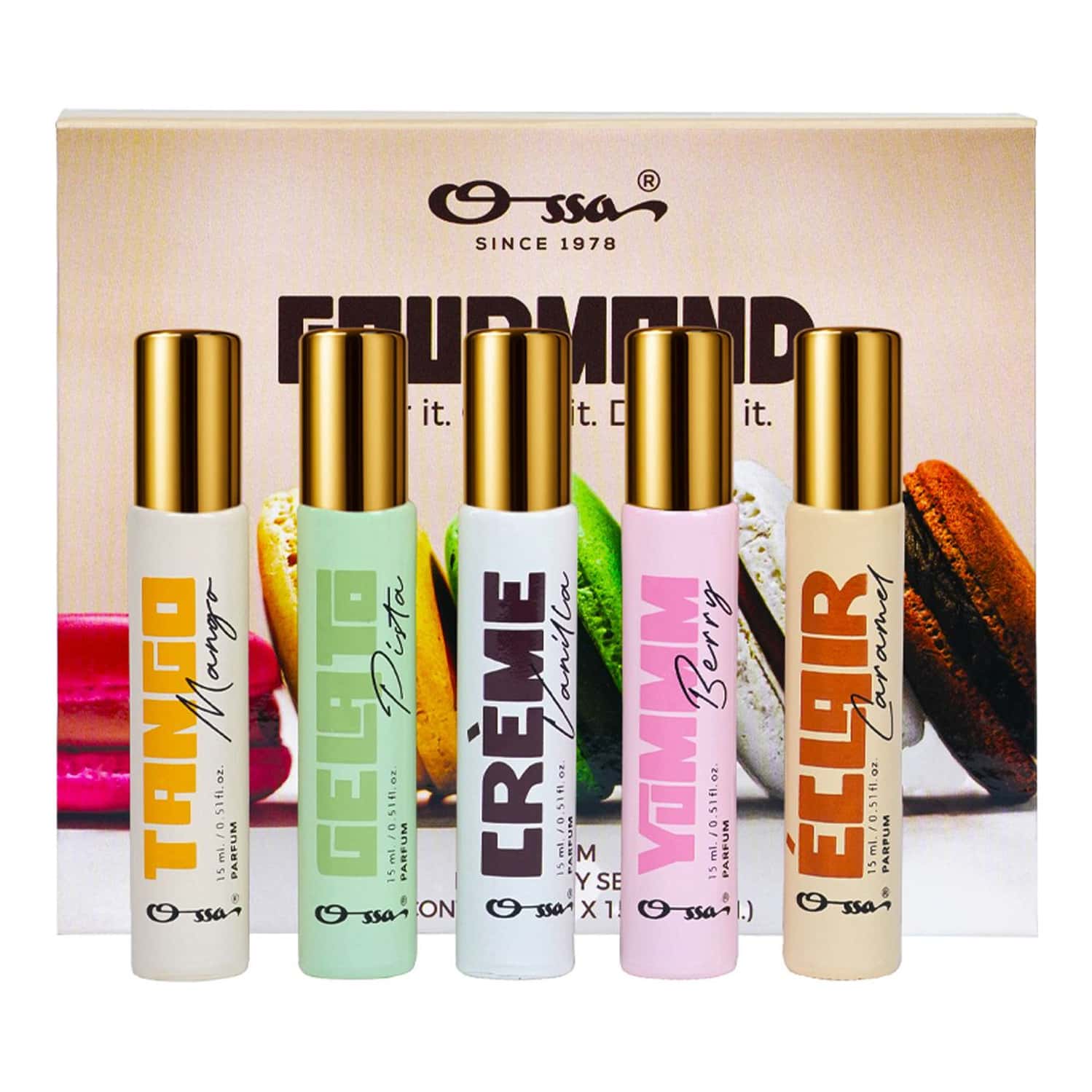 Ossa Gourmand Discovery Unisex 75 Ml (Pack Of 5)