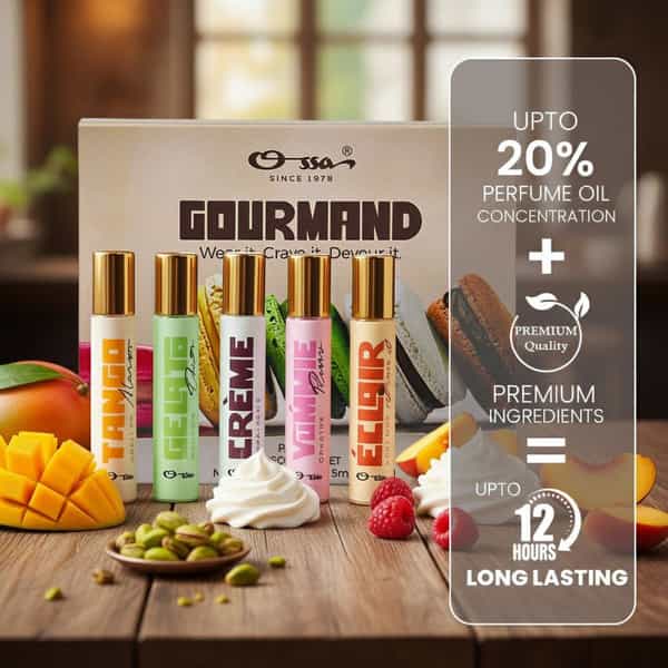 Ossa Gourmand Discovery Unisex 75 Ml (Pack Of 5)
