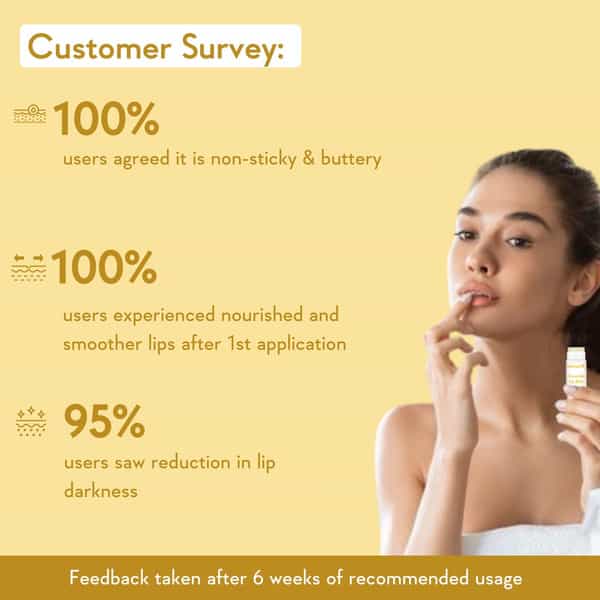 Wishcare Ceramide Lip Balm With Spf50 Pa+++ - Kojic Acid & Niacinamide - For Lip Lightening (5G)