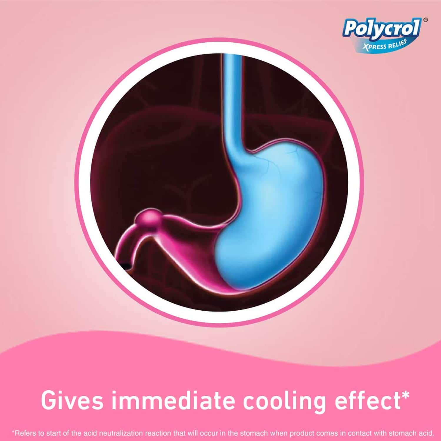 Buy POLYCROL ANTACID GEL XPRESS RELIEF FROM ACIDITY & GAS NO SUGAR