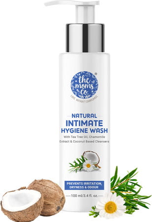 The Moms Co. Natural Intimate Hygiene Wash - 100 Ml