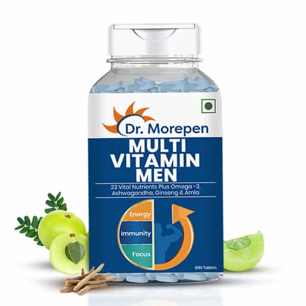 Dr. Morepen Multivitamin Men | Tablets | 60 No's