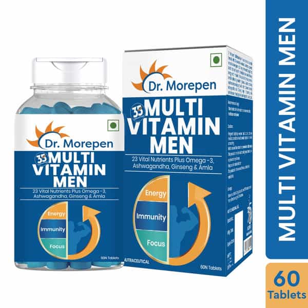 Dr. Morepen Multivitamin Men | Tablets | 60 No's