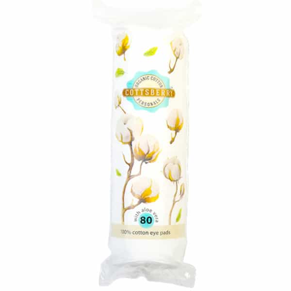 Cottsberry Round Aloevera Eye Pads 80 No's