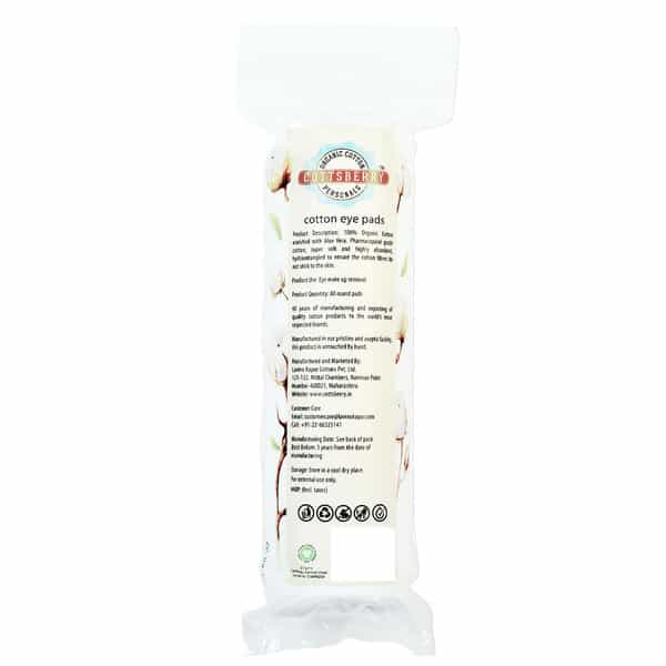Cottsberry Round Aloevera Eye Pads 80 No's