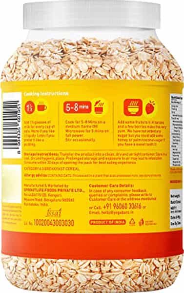 Yoga Bar Rolled Oats 1.2Kg