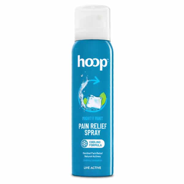 Hoop Pain Relief Spray - Cryotherapy Cooling Relief From Back | Leg | Knee | Joint | Sports Pain 80G